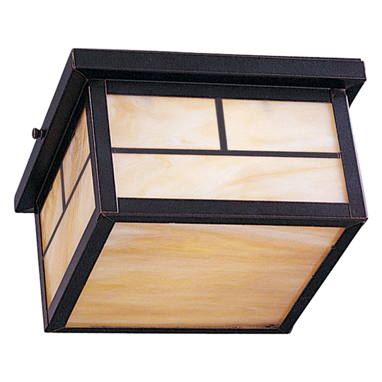 Maxim Honey Shade Coldwater 2-light Outdoor Ceiling Mount Light