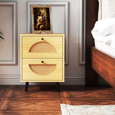 Rabayda 15.75" Wide 2 Drawer Sideboard