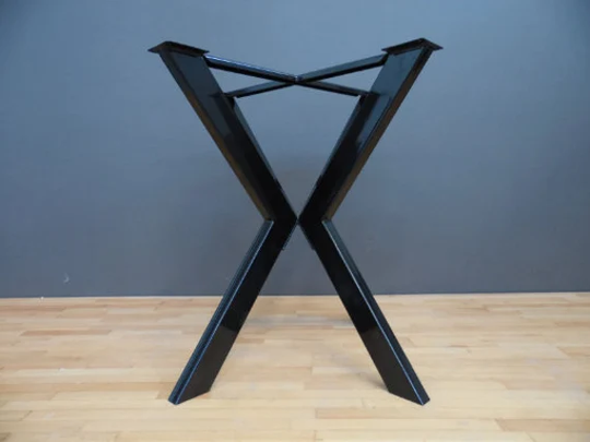 Bar Height Metal Dining Table Base For Marble, Glass Wood Tops | Yildiz 40
