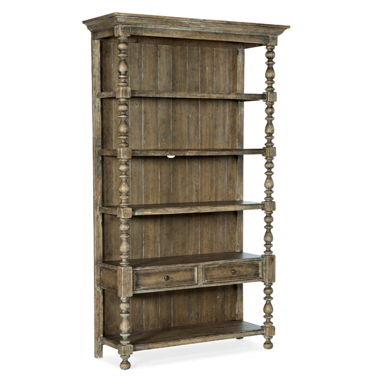 La Grange Lyons Etagere - 50"W x 84"H x 18"D