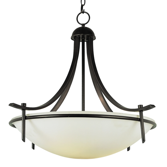 Giuseppe Imports Three Light Pendant Vitalian Rubbed Oil Br - Exact Size