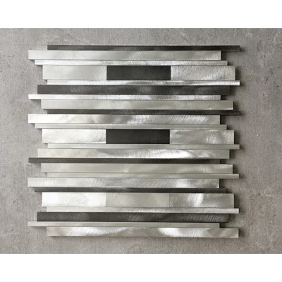 Metal Linear Mosaic Tile