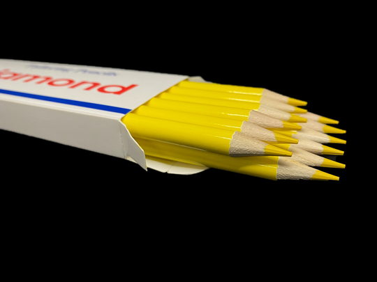 Diamond Tailoring Pencils - White, Yellow
