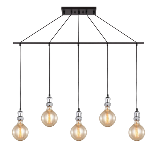 Woodbridge Lighting Fulton Linear Pendant w/ G125 Bulb
