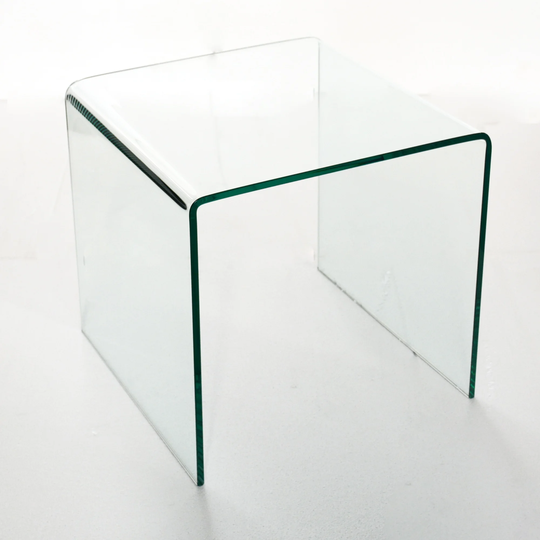 Tempered Glass End Table