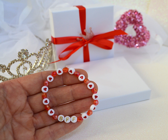 Best Friend Personalized Bracelets, Gift, Custom Name Bracelet, Friendship Bracelet For Girls, Little Girl Valentine Gift