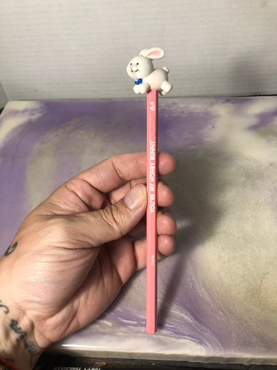 Vintage Russ Easter Themed Pencil Collectible Hallmark Topper - Cool 90's/Nostalgia