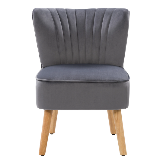 CorLiving Lynwood Velvet Accent Chair