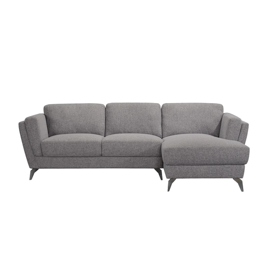 Beckett Sectional Sofa in Gray Fabric