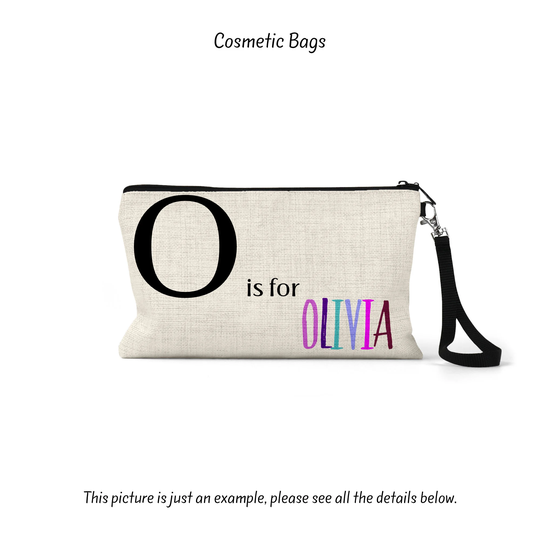 Back To School Pencil Bag, Pouch, Case, Cosmetic Makeup Holder, Travel Box, Pe01