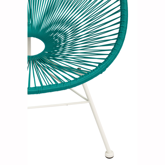 Acapulco Chairs - Set of Four in Blue