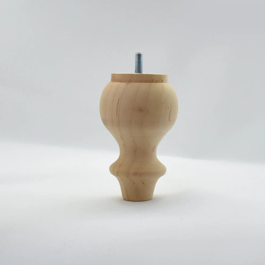 1 Piece Of Mid Century Style Wooden Furniture Leg For Sofas, Cabinets, Tv Units, Legs, Perfect Fit Your Diy Projects - Antic