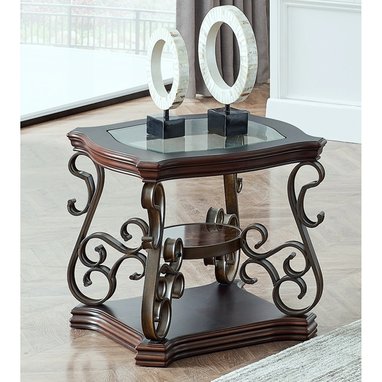 Modern Table with Glass table top