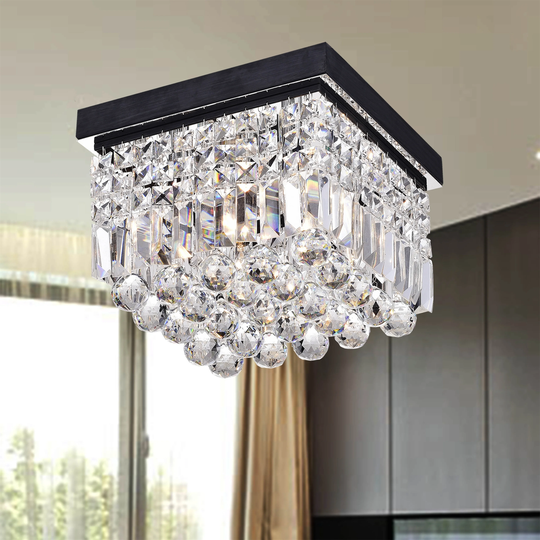 Caelum 4-Light Square Flush Mount