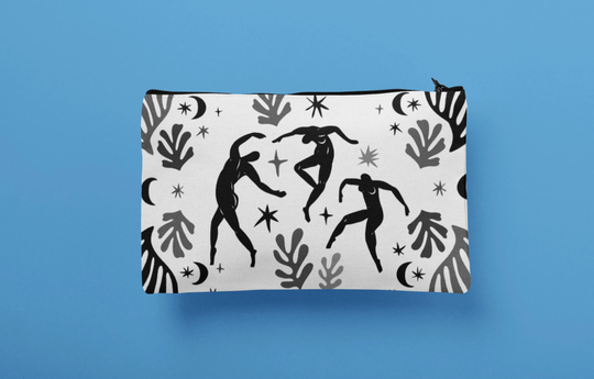 Matisse Accessories Pouch, Makeup Bag, Dancers Pencil Case, Cosmetics Craft Pouch, Design, Pouch Bag With Zipper, Wb