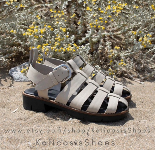 Fisherman Sandals, Sandals Women, Leather Sandals, Strappy Sandals, Custom Shoes, Custom Sandals, Gladiator Sandals, Closed Toe Sandals