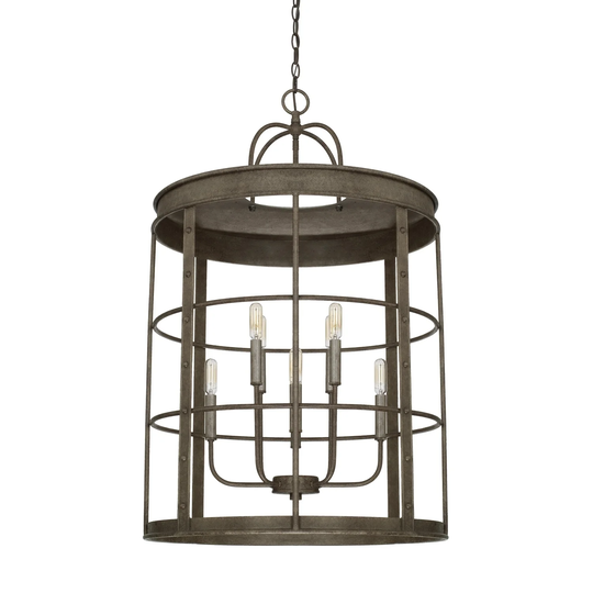 Urban 8-light Urban Grey Foyer Fixture