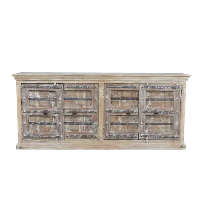 Hesser 87.5'' Wide Mango Solid Wood Sideboard