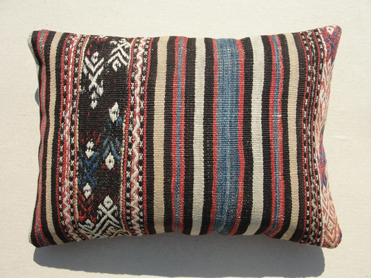 Sofa Kilim Pillow Cover, Lumbar Sofa Pillow 14" X 20, Pillow, Cushion