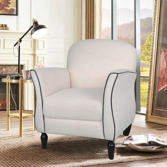 Living Room Accent Chairs Fabric Arm Chair
