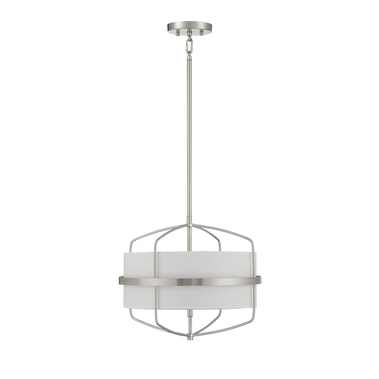 Meridian Lighting Garrett 3-Light Drum Pendant