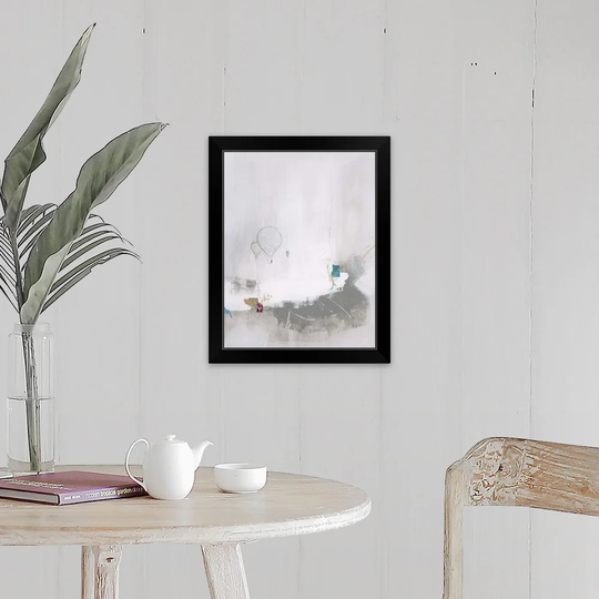 "Across the Block XIV" Black Framed Print