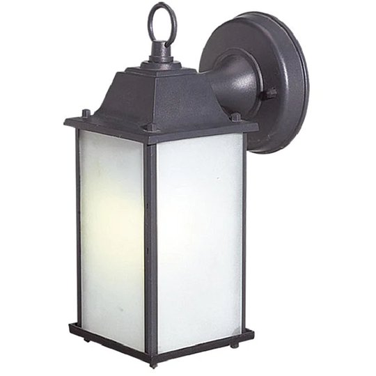 Woodbridge Lighting 1-light Rust Outdoor Wall Light, Powdered Coat Rust