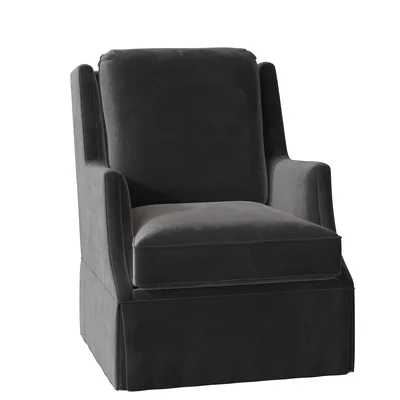 Savannah 31.5" W Swivel Wingback Chair