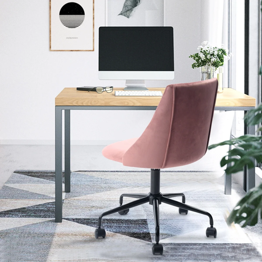 Upholstered Task Chai Home Office Chair