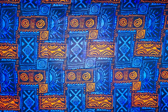 Rustic Table Runner, Mudcloth African Print Linen, Boho Home Decor, Afrocentric Thanksgiving Christmas Geometric Aztec Zig Zag Sunset