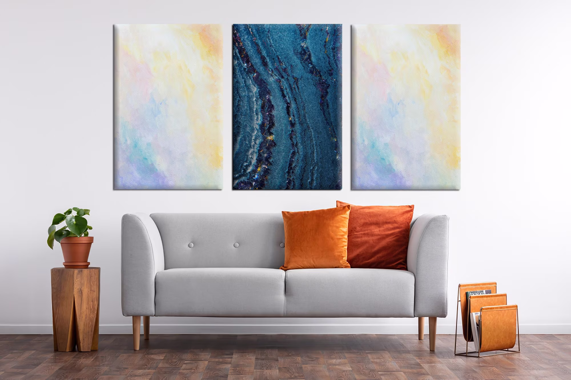 Pastel Watercolor, Colorful Background, Color Mix, Blue Dark Stone Look, Blue Layered Marble Texture, Canvas Design, Abstract Design, Creative Art