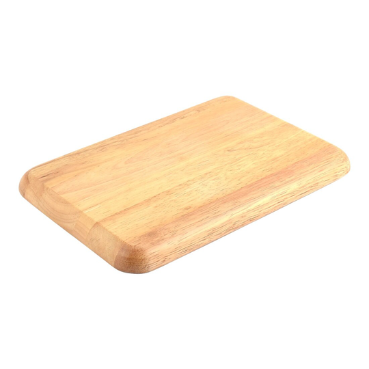 Restaurant Hotel Wood Grain Pattern Rectangle Shape Food Drinks Serving Tray - Wooden Color