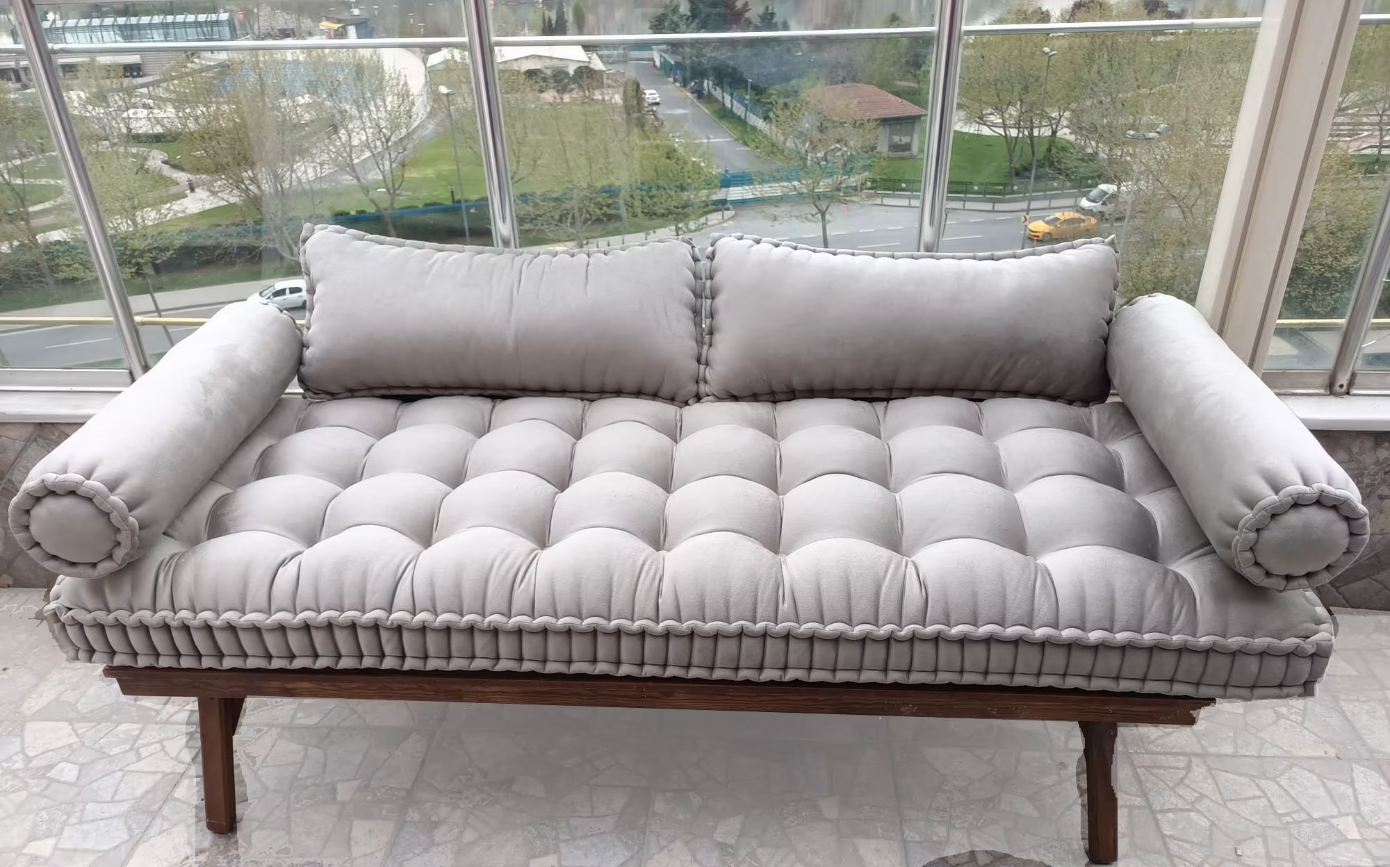 Large French Cushion | Bench Sofa Home Decor Big Floor Window Seat Daybed Outdoor Pillow
