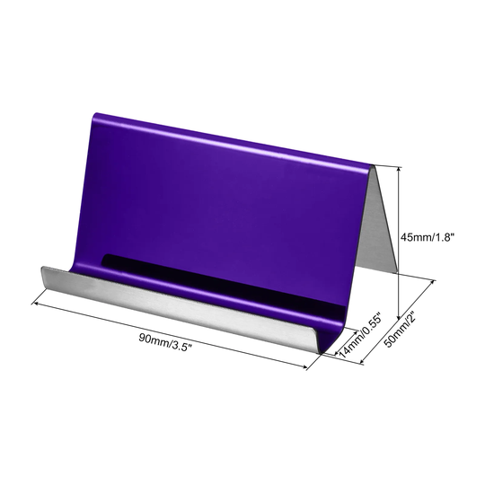 3.5x2x1.8 Inch Business Card Holder Desktop Name Cards Display Stand