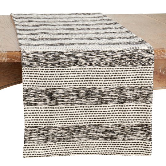 Table Runner With Striped Design - 16"x72"