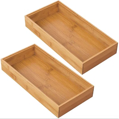 Crit 2'' H x 12'' W x 6'' D Bathroom Drawer Organizer