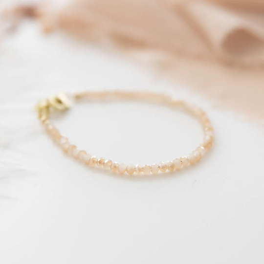 Shimmery Champagne - Toddler Bracelet - Girls Bracelet