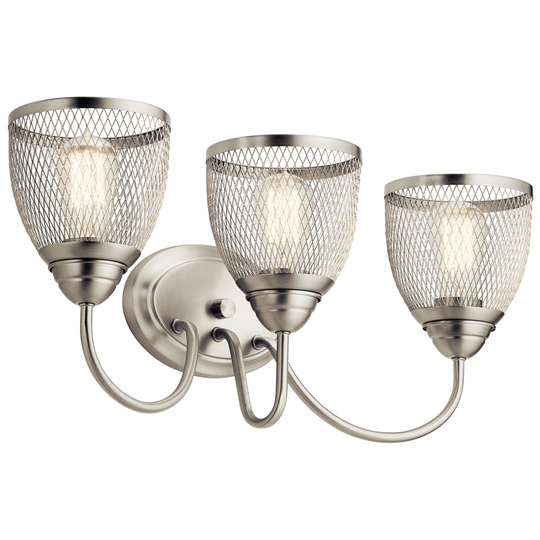Kichler Lighting Voclain 3-Light Vanity Light Brushed Nickel