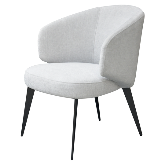 SAFAVIEH Couture Bosco Curved Accent Chair - 26.4" W x 29.1" L x 30.7" H