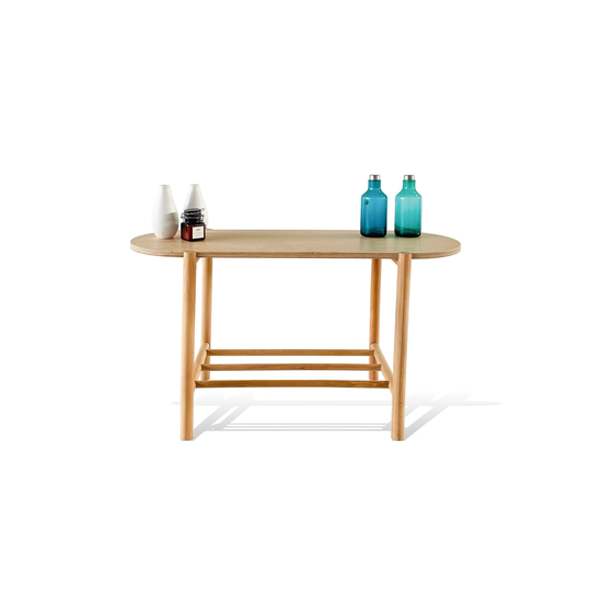 Side Table, 2 Sizes, End Coffee Low Shelving, Modern Mid Century Table