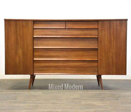 Drexel Walnut Credenza Sideboard