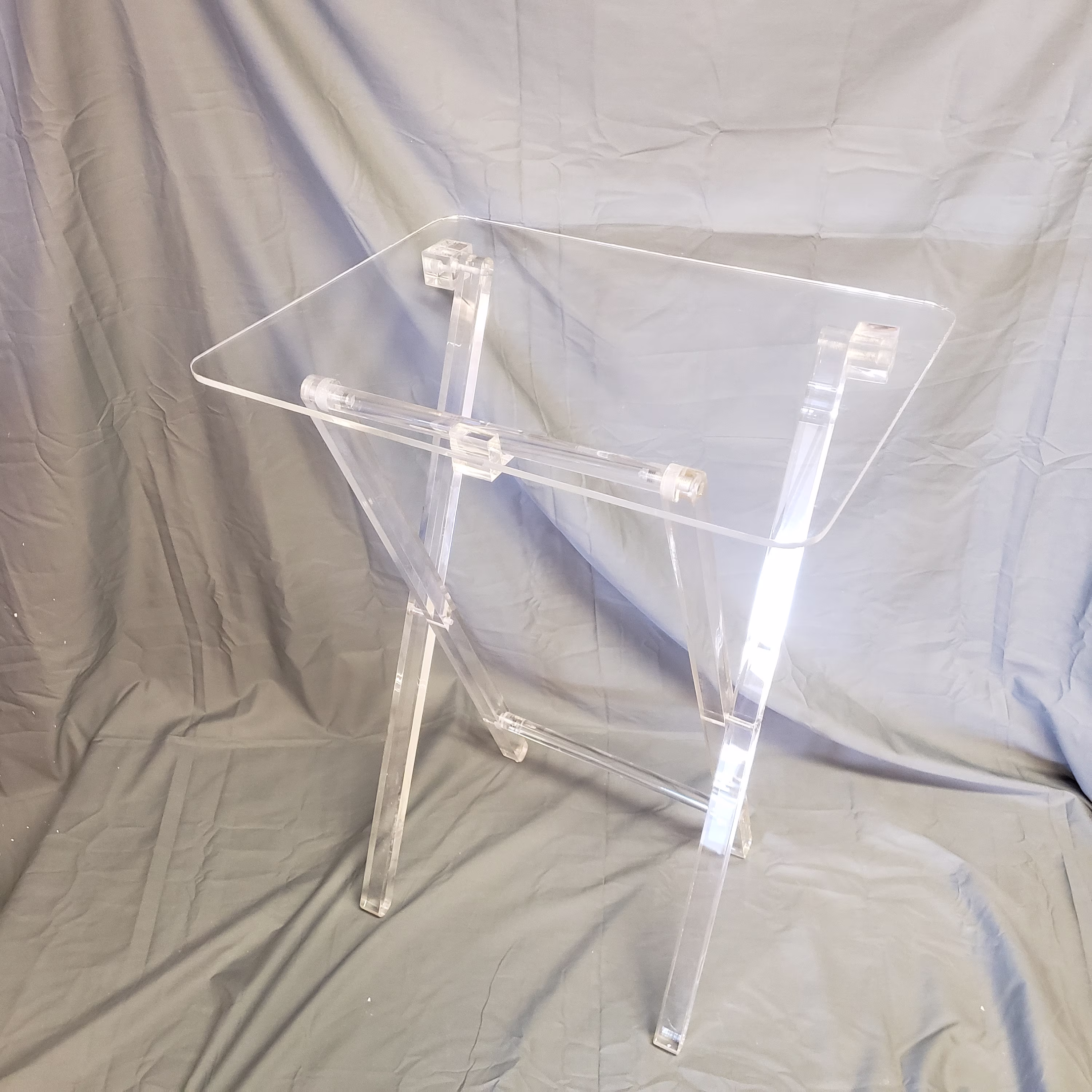 Acrylic Tv Tray Table