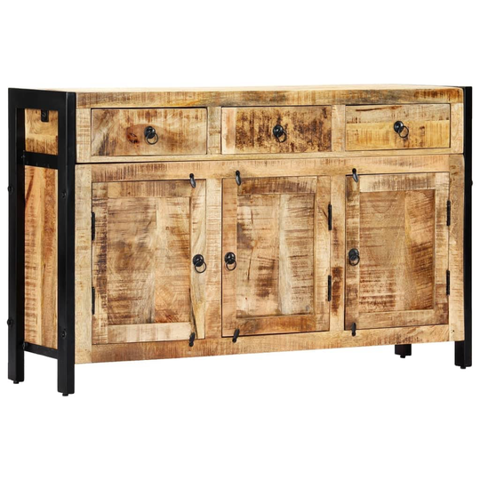 vidaXL Sideboard 47.2"x13.8"x29.9" Solid Mango Wood