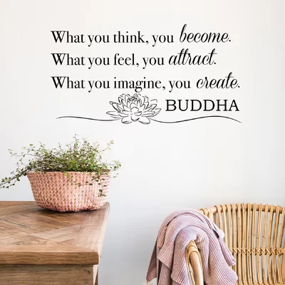 Become What You Think Wall Decal