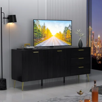 Jermyia 69" Wide 3 Drawer Sideboard