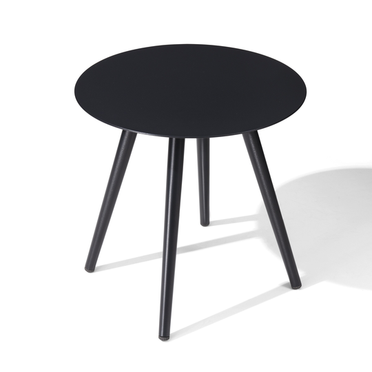 VredHom Outdoor Indoor Aluminum Side Table End Table - 15.75 in L x 15.75 in W x 15.36 in H