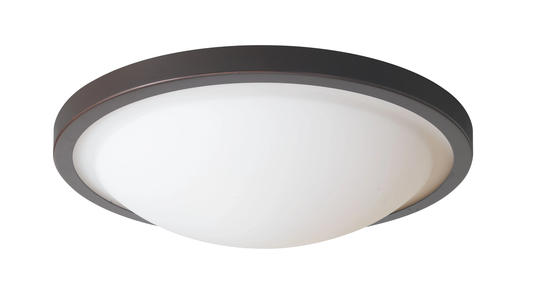 Woodbridge Lighting Energy Saving 2-light Mahogany Bronze Flush Mount