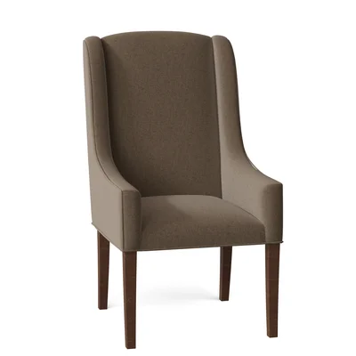 Dora Upholstered Wingback Arm Chair