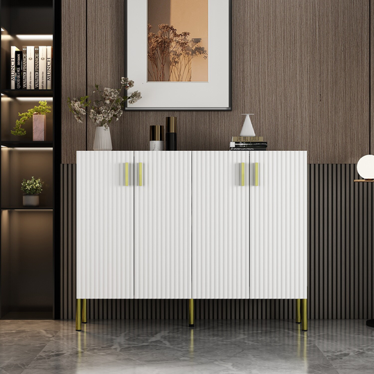 47.2'' Sideboard Buffet Cabinet Sideboard with Adjustable Shelves