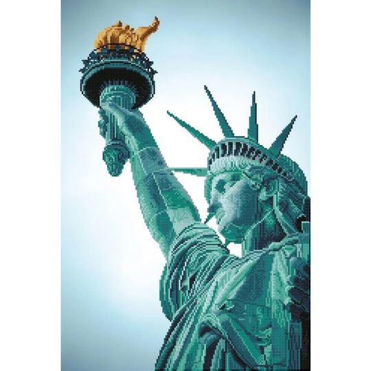 Diamond Dotz Statue Of Liberty Intermediate Facet Art Kit